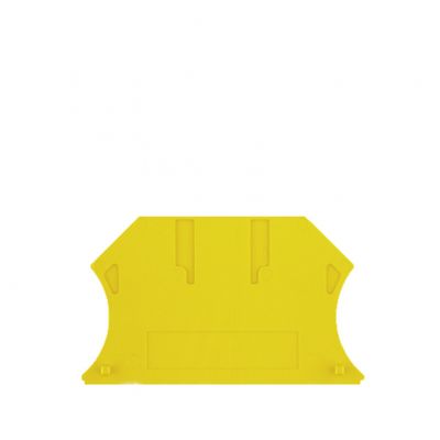 WEIDMULLER WAP 2.5-10 GE Płytka końcowa (styki), 56 mm x 1.5 mm, żółty 1050020000 /50szt./ (1050020000)